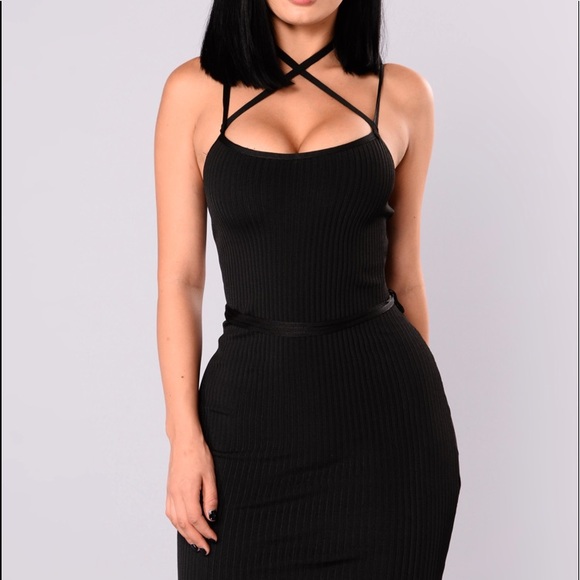 Fashion Nova Dresses & Skirts - Berlin Bandage Dress - Black